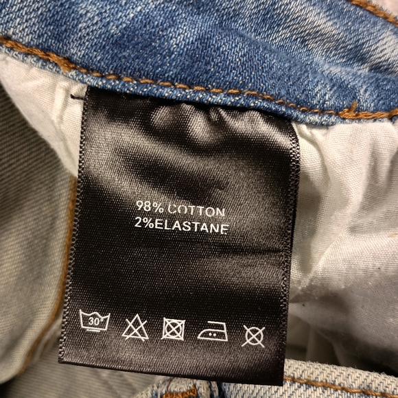 NEW Tulones Currency Collection Men's Dust Wash Denim Jeans 34 Waist NWT - Picture 14 of 15